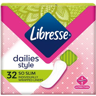 Libresse Dailies Style So Slim Inlegkruisjes 32ST