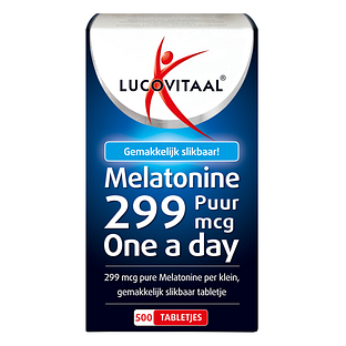 Lucovitaal Melatonine Puur 0.299mg Tabletten 500TB