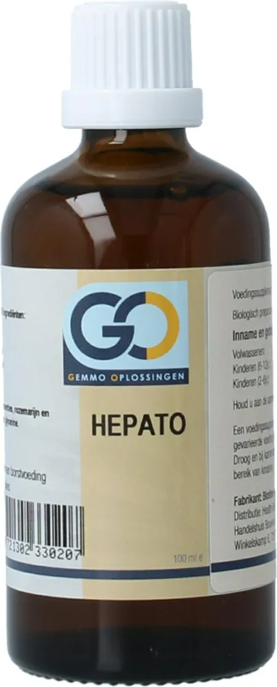 GO Gemmo Oplossingen Hepato Bio Tinctuur