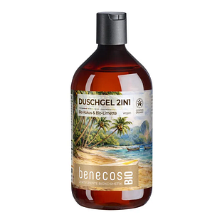 Benecos Bio 2-in-1 Douchegel Lime & Coconut 500ML