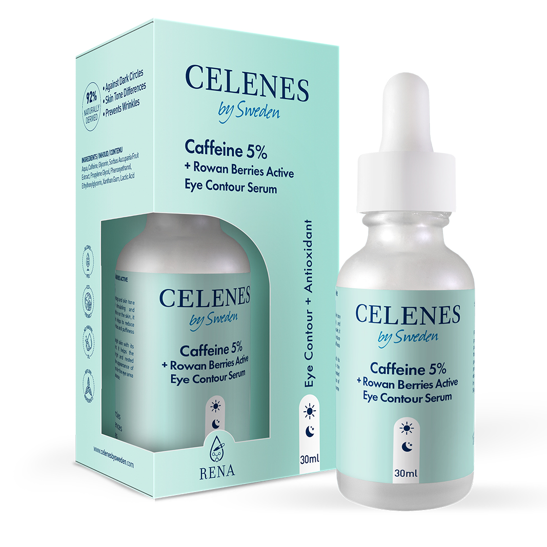 Celenes by Sweden Caffeine 5% + Rowan Berries Active Eye Contour Serum afbeelding
