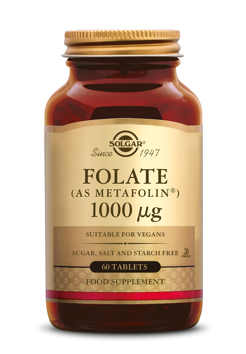 Solgar Folate (Folaat) 1000 mcg Tabletten 60TB
