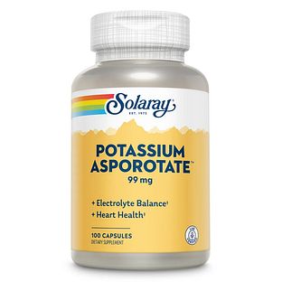 Solaray Potassium Asporotate 99mg Capsules 100CP
