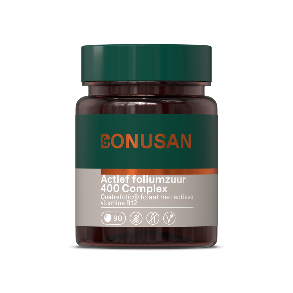 Bonusan Actief foliumzuur 400 Complex Tabletten afbeelding