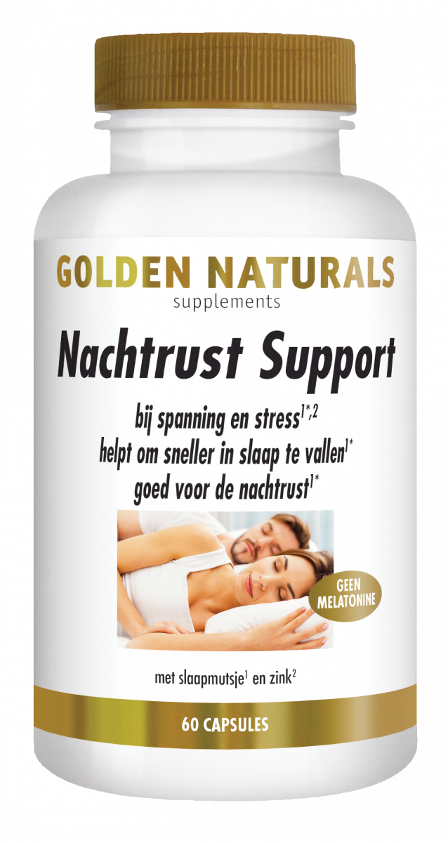 Golden Naturals Nachtrust Formule Capsules 60VCP