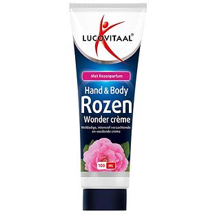 Lucovitaal Hand & Body Rozen Wonder Crème 100ML