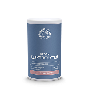 Mattisson HealthStyle Vegan Elektrolyten Poeder Forest Fruit 300GR
