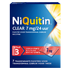 Niquitin Clear Pleisters 7mg Stap 3 7ST Niquitin Clear Pleisters 7mg Stap 3 7ST