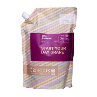 Benecos Grape Volume Shampoo Navulverpakking 1LT Benecos Grape Volume Shampoo Navulverpakking 1LT