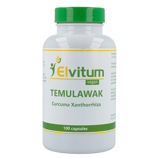 Elvitum Temulawak Curcuma Xanthorrhiza Capsules 100CP Elvitum Temulawak Curcuma Xanthorrhiza Capsules 100CP