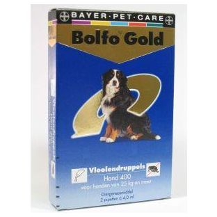 Bolfo Gold Druppels Hond 400 1ST