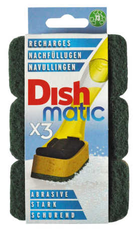 Dishmatic Schuurspons Schurend Navulling afbeelding