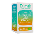 Dilmah Organic Green Tea Ginger 20ZK