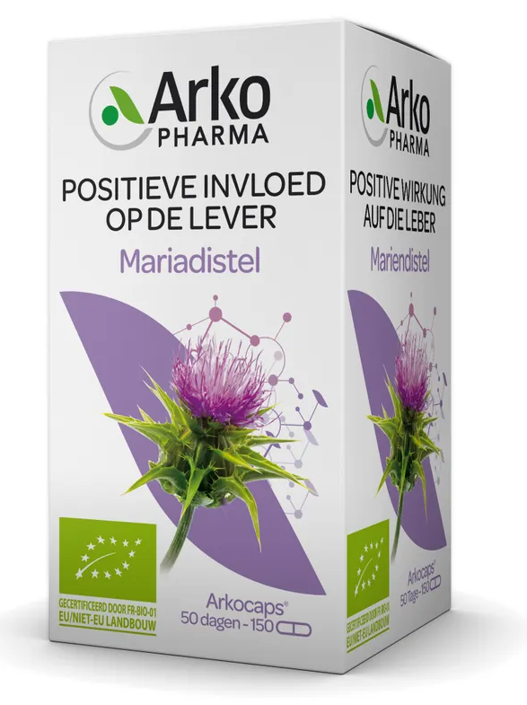 Arkocaps Mariadistel Bio 150 Capsules