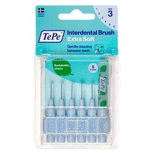 TePe Interdentale Rager Extra Soft Blauw 0,6mm 6ST