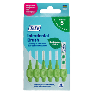 TePe Interdentale Rager Original Groen 0,8mm 6ST