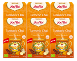 Yogi Tea Turmeric Chai Voordeelverpakking 6x17ST Yogi Tea Turmeric Chai Voordeelverpakking 6x17ST