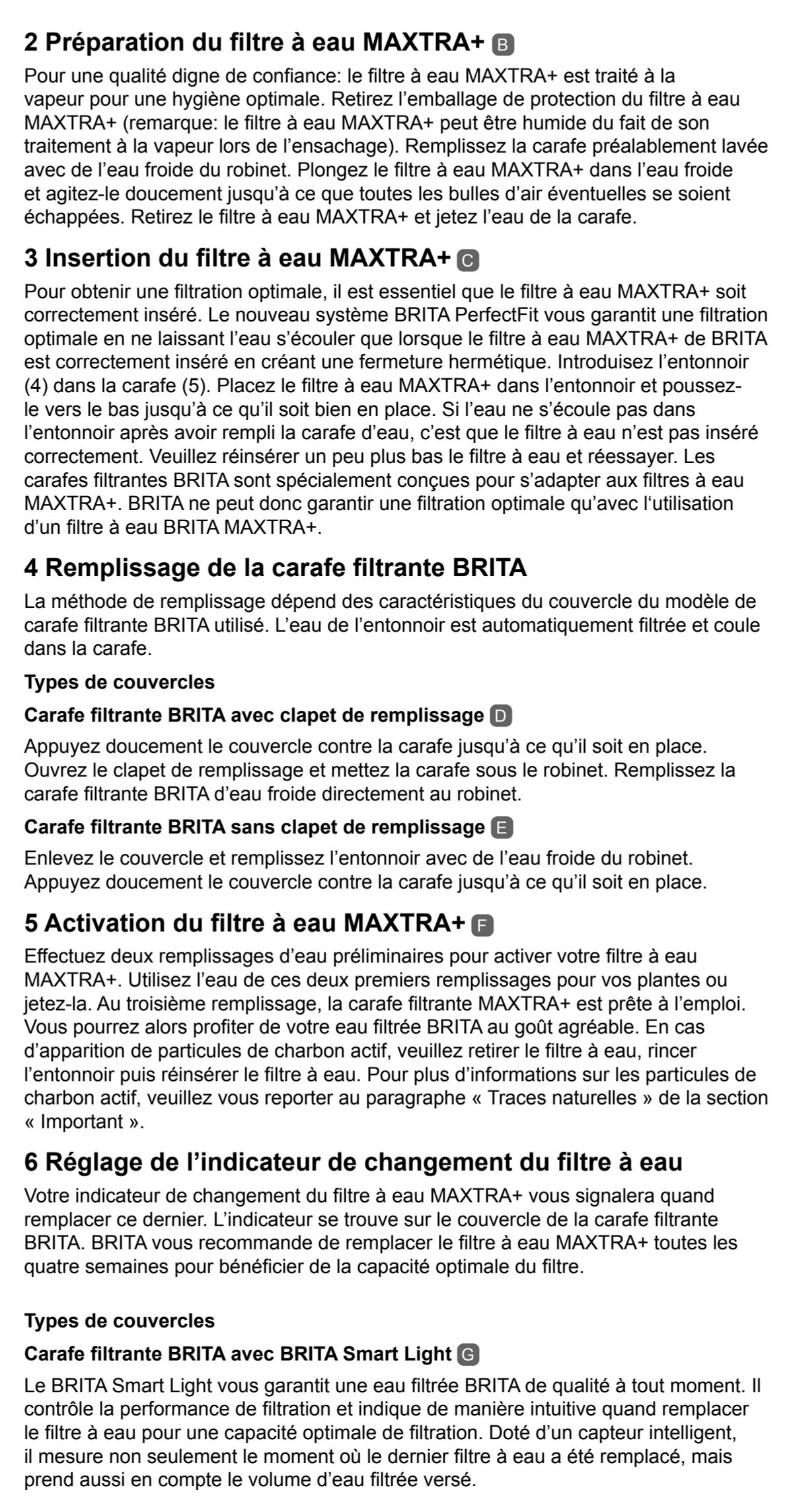 Waterfilterkan Marella Wit XL + 1 Maxtra Filterpatroon afbeelding van document #10, instructions