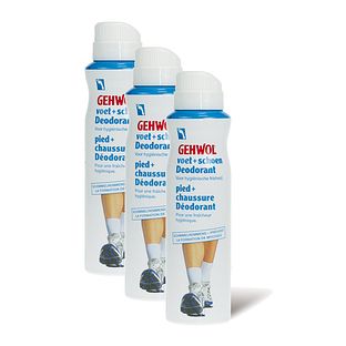 Gehwol Voet En Schoen Deodorant Spray 150ml 3-pack 3x150ML