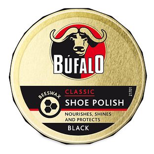Bufalo Classic Shoe Polish Black 75ML