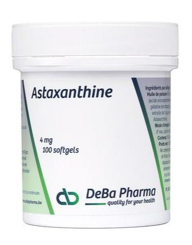 DeBa Pharma Astaxanthine 4 mg Softgels 100SG