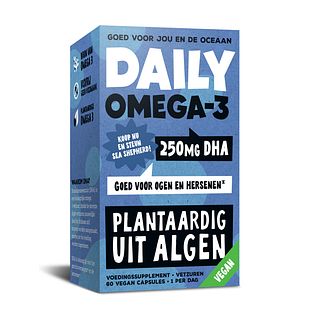 Daily Omega-3 250mg DHA Vegan Capsules 60VCP Daily Omega-3 250mg DHA Vegan Capsules 60VCP