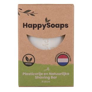 HappySoaps Kokos Shavingbar 80GR HappySoaps Kokos Shavingbar 80GR
