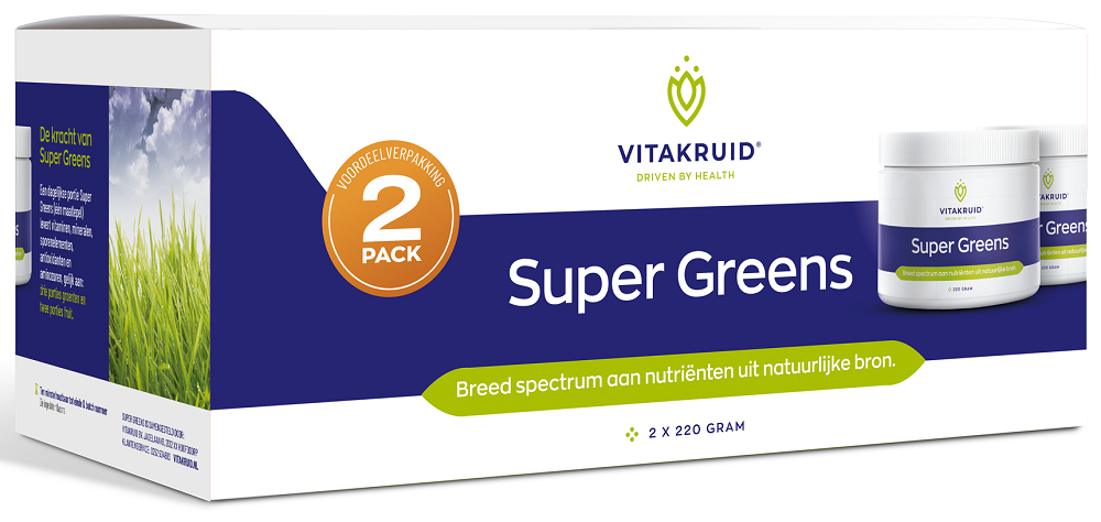 Vitakruid Super Greens 2-Pack 440GR
