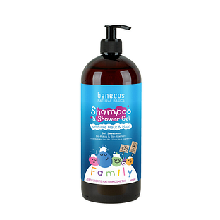 Benecos Natural Basics Shampoo &amp; Douchegel Soft Sweetness 950ML