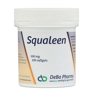 DeBa Pharma Squaleen 500mg Softgels 100SG