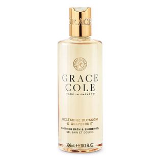Grace Cole Nectarine Blossom & Grapefruit Soothing Bath & Shower Gel 300ML Grace Cole Nectarine Blossom & Grapefruit Soothing Bath & Shower Gel 300ML