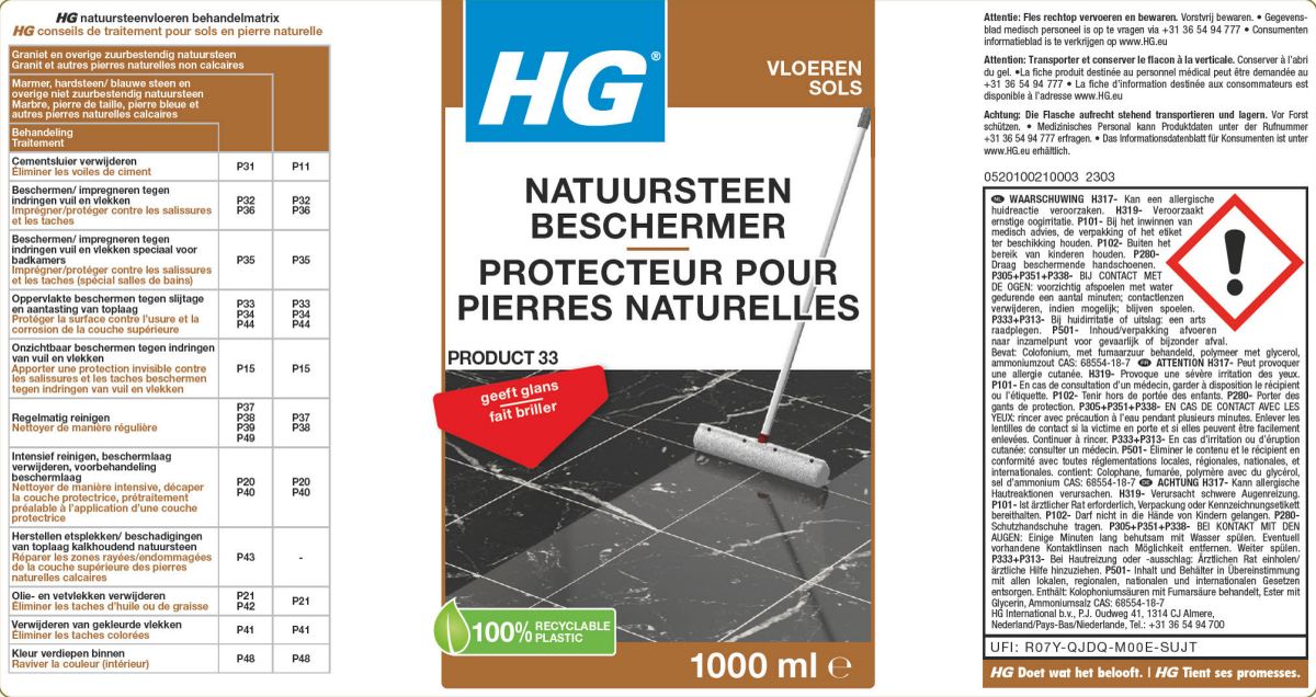 Vloeren Natuursteen Beschermer 33 afbeelding van document #1, label