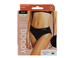 Boody Menstruatieondergoed Bikinislip Zwart Licht / Normaal Maat M 1ST