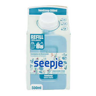 Seepje Handzeep Refill Eucalyptus en Rozemarijn 500ML
