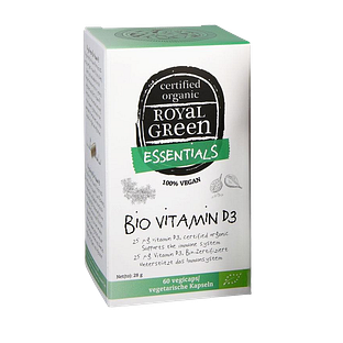 Royal Green Essentials Bio Vitamine D3 Vegicaps 60CP