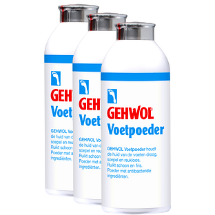 Gehwol Voetpoeder Voordeelverpakking 3x100GR