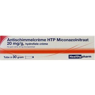 Healthypharm Antischimmelcrème Miconazolnitraat 20mg 30GR