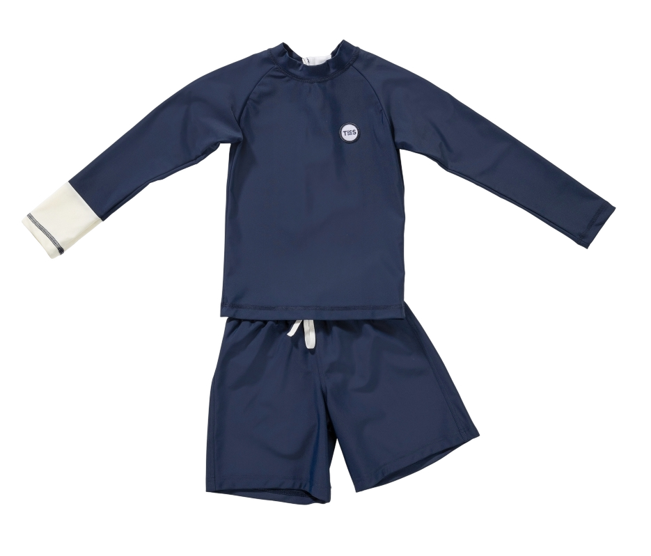 Tenue Soleil UV Set Blauw 12-18 mnd afbeelding 1