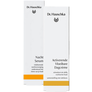 Dr. Hauschka Activerende Vloeibare Dagcrème + Nacht Serum Combi 2ST Dr. Hauschka Activerende Vloeibare Dagcrème + Nacht Serum Combi 2ST