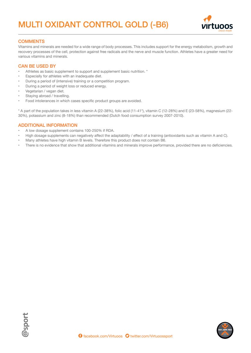 Multi Oxidant Control Gold Capsules afbeelding van document #6, label