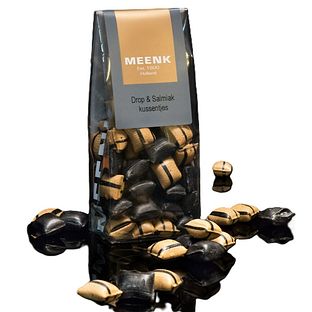 Meenk Drop & Salmiak Kussentjes 150GR