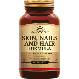 Solgar Skin, Nails and Hair (Huid, Nagels en Haar) Tabletten 60TB Solgar Skin, Nails and Hair (Huid, Nagels en Haar) Tabletten 60TB