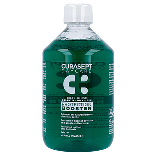 Curasept Daycare Oral Rinse Protection Booster - Herbal Invasion 500ML