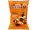 Trafo Groentechips - Wortel, Pastinaak & Rode Biet 75GR