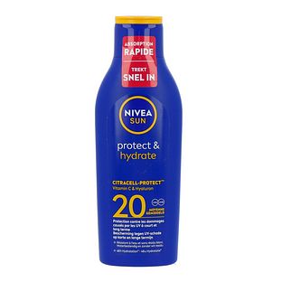 Nivea Sun Protect & Hydrate Zonnemelk SPF20 200ML Nivea Sun Protect & Hydrate Zonnemelk SPF20 200ML