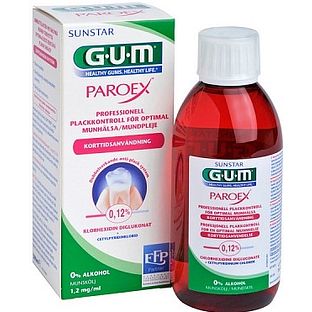 GUM Paroex Mondspoelmiddel 300ML GUM Paroex Mondspoelmiddel 300ML