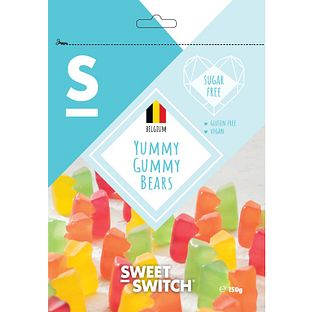 Sweet-Switch Yummy Gummy Bears 150GR
