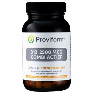 Proviform Vitamine B12 2500 Mcg Combi Zuigtabletten 180TB Proviform Vitamine B12 2500 Mcg Combi Zuigtabletten 180TB