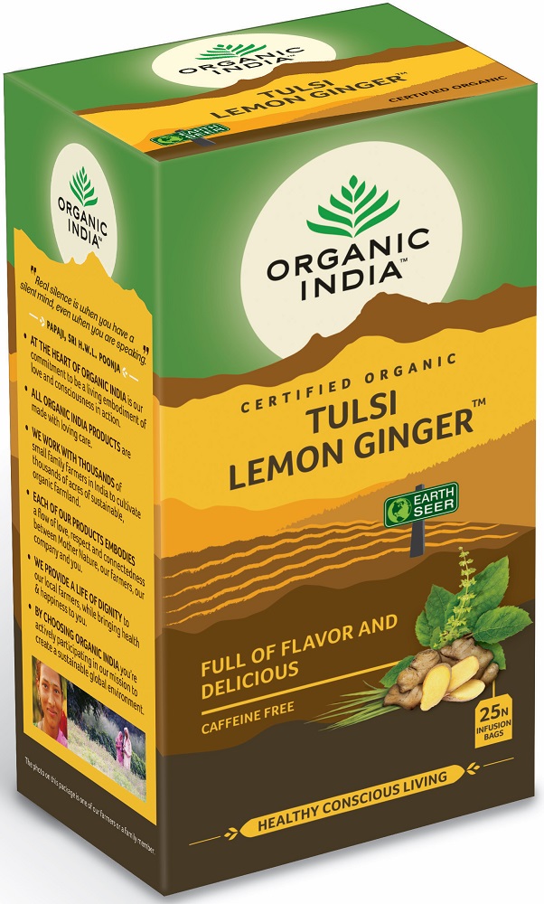 Organic India Tulsi Lemon Ginger Thee