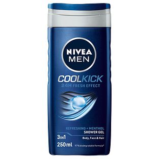 Nivea Men Cool Kick Shower Gel 250ML